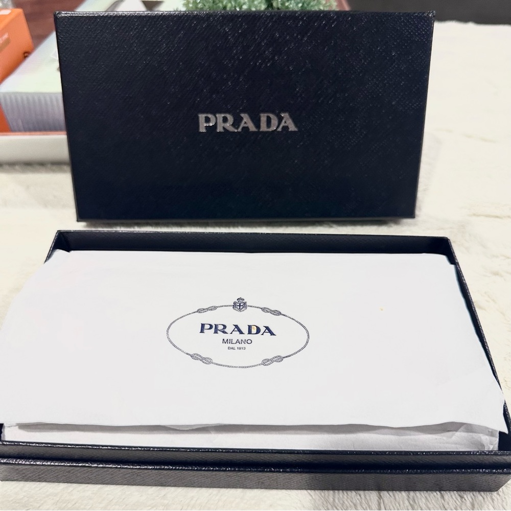 Prada Ribbon Long Wallet & Box - Picture 2 of 8